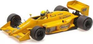 Minichamps Lotus Honda 99T, Senna, 1st Win Monaco GP 1987 Dirty Version - 1:18 Scale Model Car - Adult Collectors, Unisex