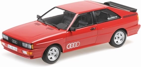 Minichamps 155016124 - AUD. Quattro Red 1980 - Scale 1/18 - Collector's Model