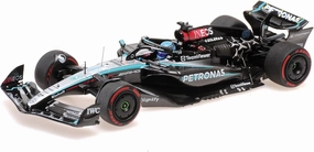 Minichamps 410241163 Mercede W15 George Russell Winner Austrian GP 2024 - Scale 1/43 - Model Car