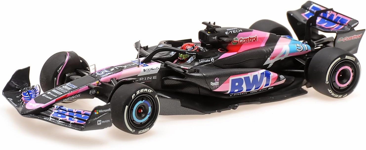 Minichamps 417240131 BWT Alpine F1 Team A524 Esteban Ocon 2024 - scale 1/43 - model Car