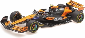 Minichamps 537243104 McLar MCL38 Lando Norris Hungarian GP 2024 - Scale 1/18 - Model Car