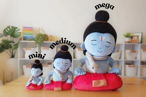 MODI TOYS - Shiv Shankar (Mega 22") Plush Toy | Ideal for Newborns, Infants, Toddlers, Grandparents | Best for Diwali, Baby Shower, Birthday, Housewarming | Teddy Bear Panda