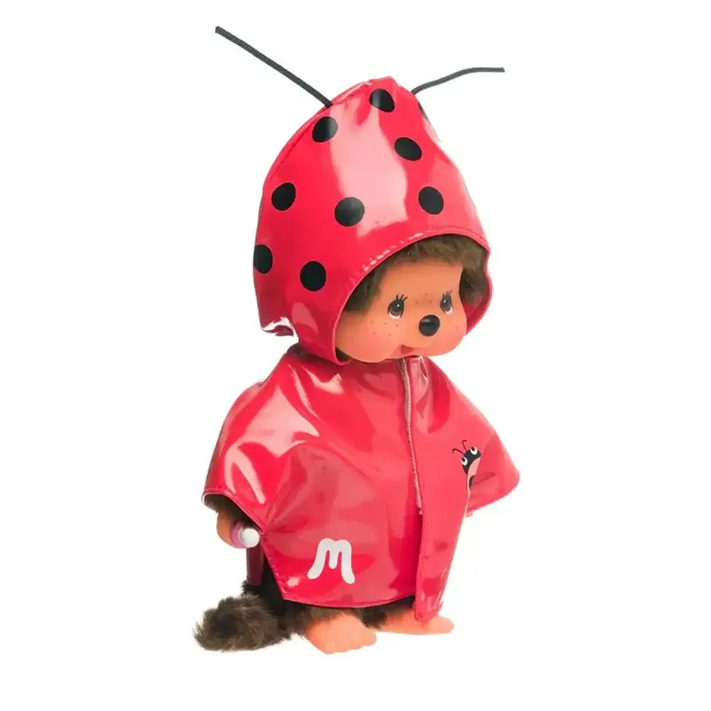 Monchhichi Ladybug Raincoat Plush