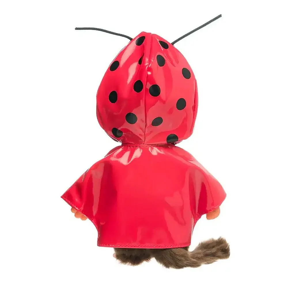 Monchhichi Ladybug Raincoat Plush