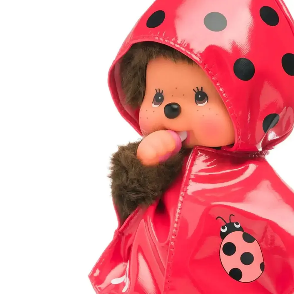 Monchhichi Ladybug Raincoat Plush