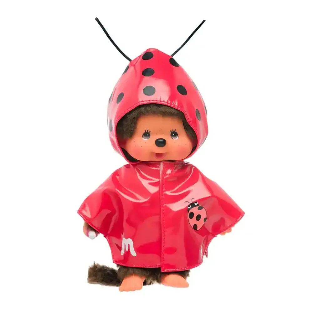 Monchhichi Ladybug Raincoat Plush