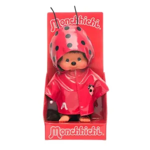 Monchhichi Ladybug Raincoat Plush