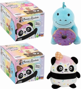 Moriah Elizabeth 6” Mini Mystery Plush – Series 2; 2 Pack Bundle; YouTube Craft Channel, Blind Box, 2 of 9 Possible, Official Merch