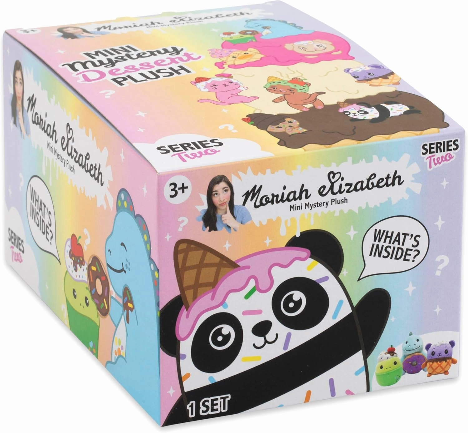 Moriah Elizabeth 6” Mini Mystery Plush – Series 2; 2 Pack Bundle; YouTube Craft Channel, Blind Box, 2 of 9 Possible, Official Merch