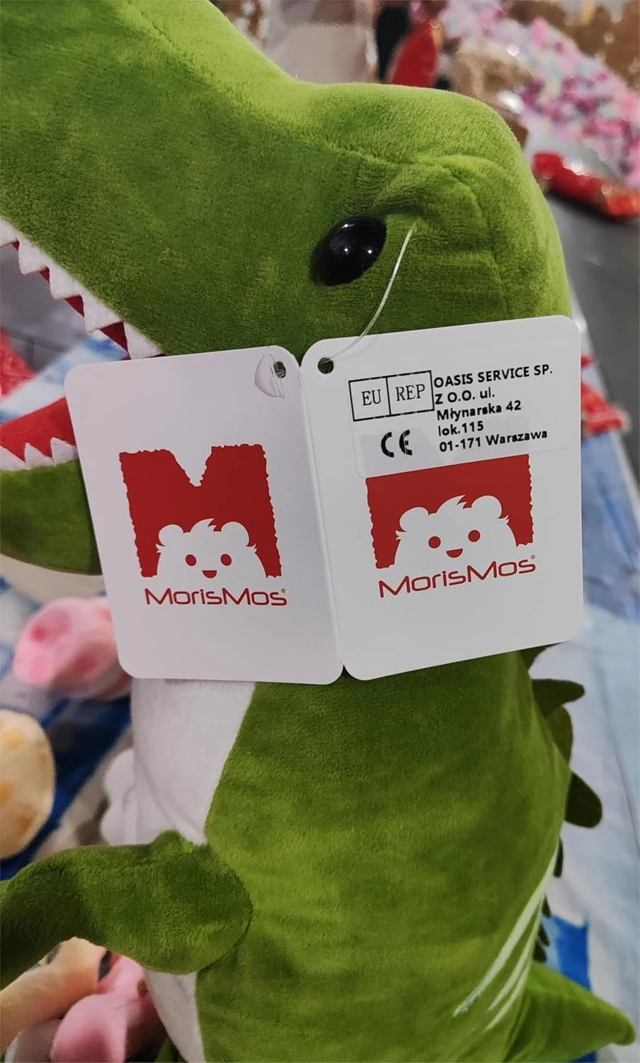 MorisMos Dinosaur Stuffed Animal with Babies,23.6'' Big T-Rex Mommy Stuffed Dinosaur with 3 Baby Dino Plush Toys, 3 Eggs,Boy Girl Dino Toys for Kid Birthday Christmas,Green T-rex