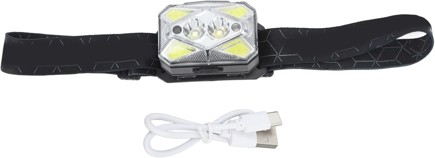 Motion Sensor lamp Water Prevent Type C Fast Charging COB Light Running Fishing