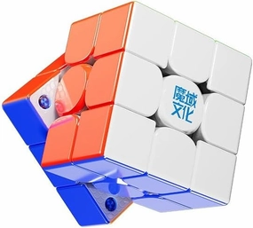 Moyu Weilong V11 2025 UV Coated Speed Cube 3x3 Stickerless Puzzle CubeProfessional Magnetic Master Cube(Magnetic Ball-core Version)