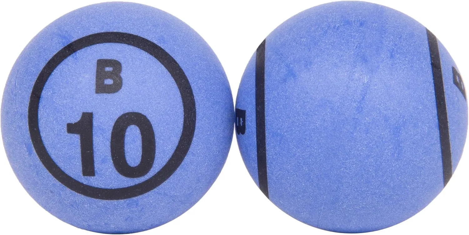 MR CHIPS Professional 1.57" (40mm) Replacement - Ping Pong Style Balls for Manual Bingo Cage Only Perfect Parties, Large Groups, Family Game Night