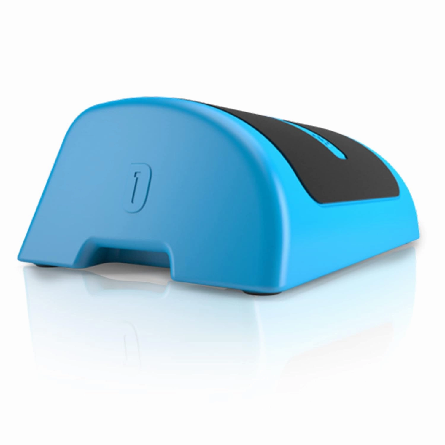 Multitask hands free while you stretch your calves for plantar fasciitis, foot pain, Achilles tendinitis, and more. Made in the USA. (Blue)