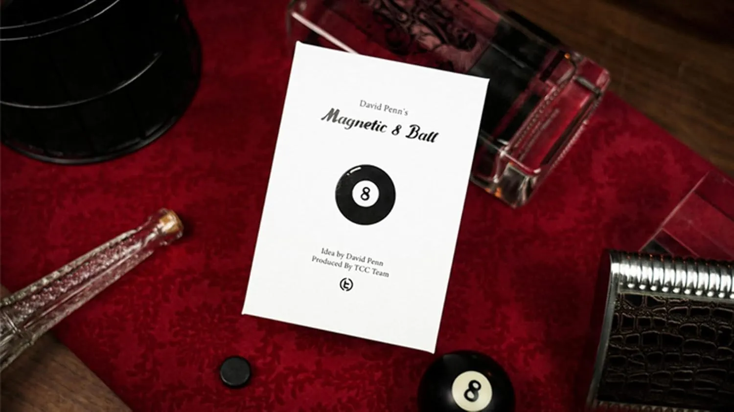 Murphy's Magic Supplies, Inc. Magnetic 8 Ball by David Penn & TCC- Trick