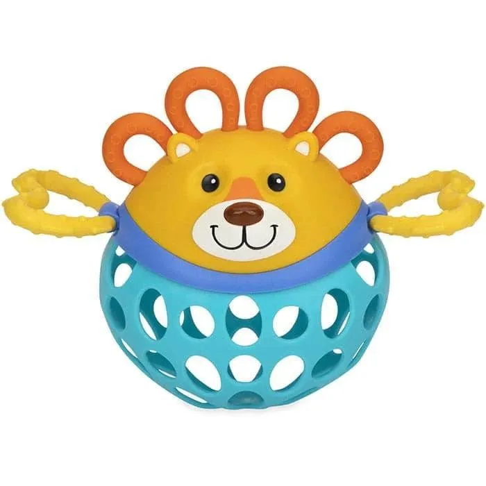 Nuby Silly Shakers Teether & Rattle Toy - Animals