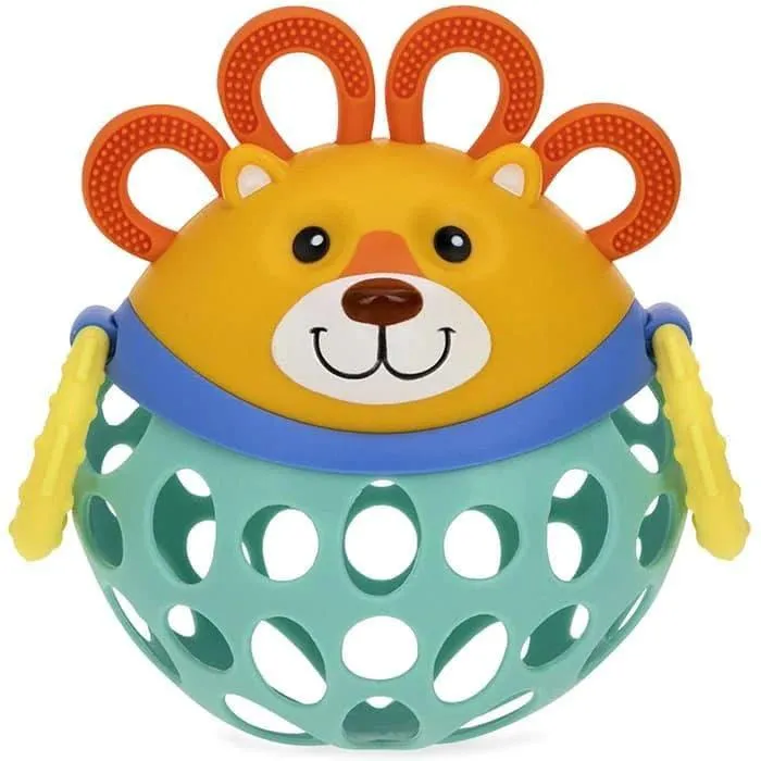 Nuby Silly Shakers Teether & Rattle Toy - Animals