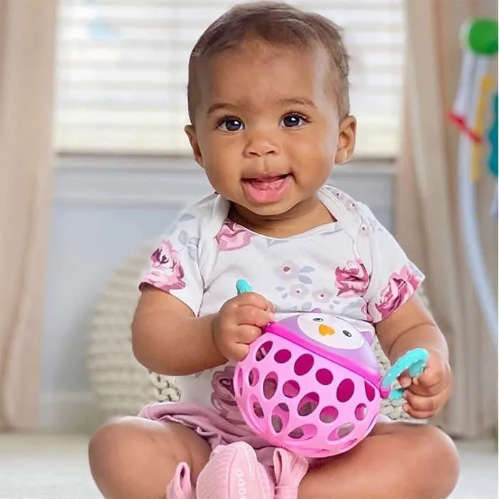 Nuby Silly Shakers Teether & Rattle Toy - Animals