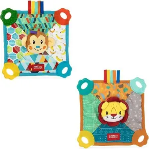 Nuby Teething Animal Toy & Blankie