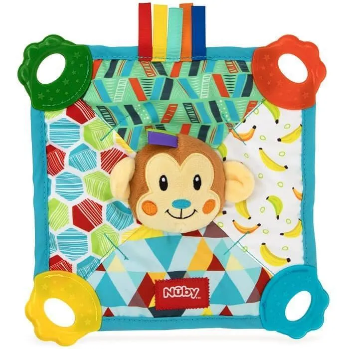Nuby Teething Animal Toy & Blankie