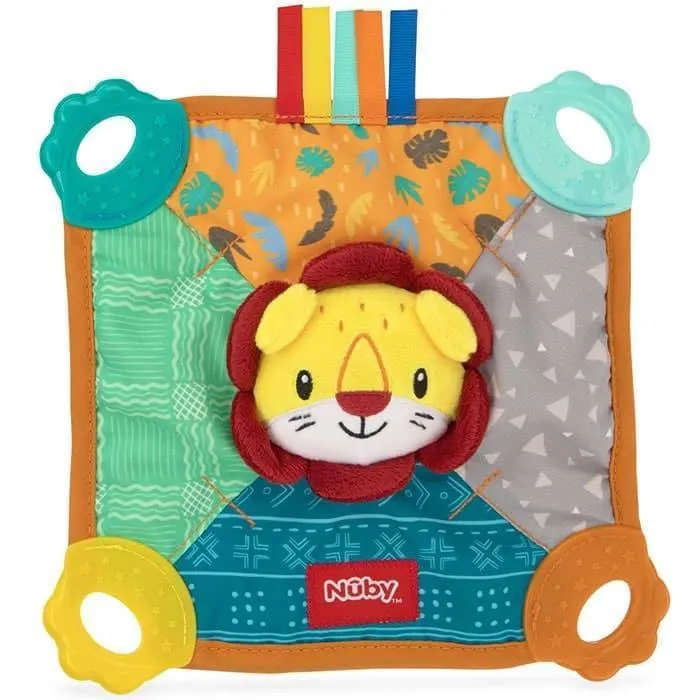 Nuby Teething Animal Toy & Blankie