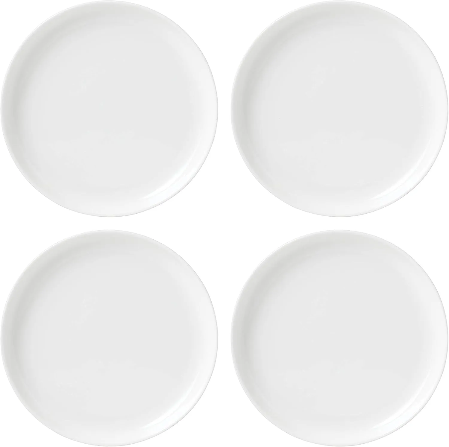 Oneida White 24 Seven Piece Dinnerware Set, 12 Count, Dorm Necessities, Dorm Essentials
