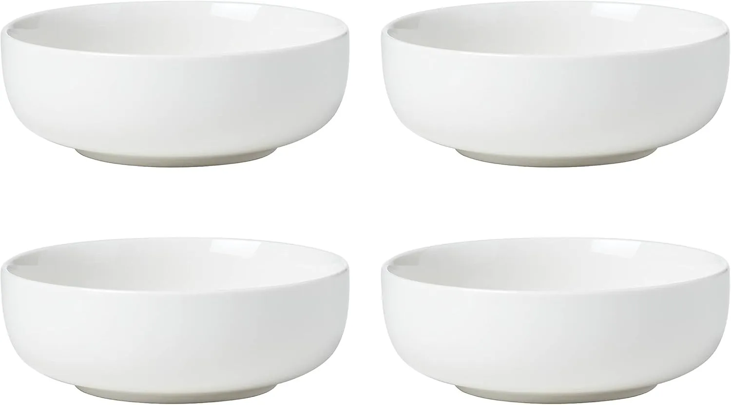 Oneida White 24 Seven Piece Dinnerware Set, 12 Count, Dorm Necessities, Dorm Essentials