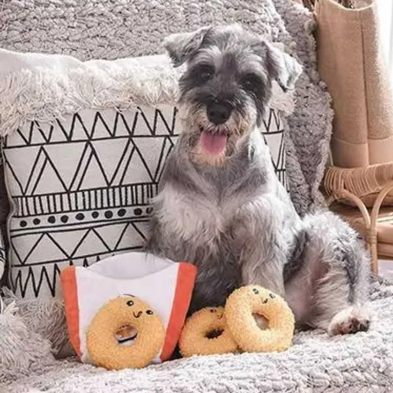 Onion Ring Dog Toy