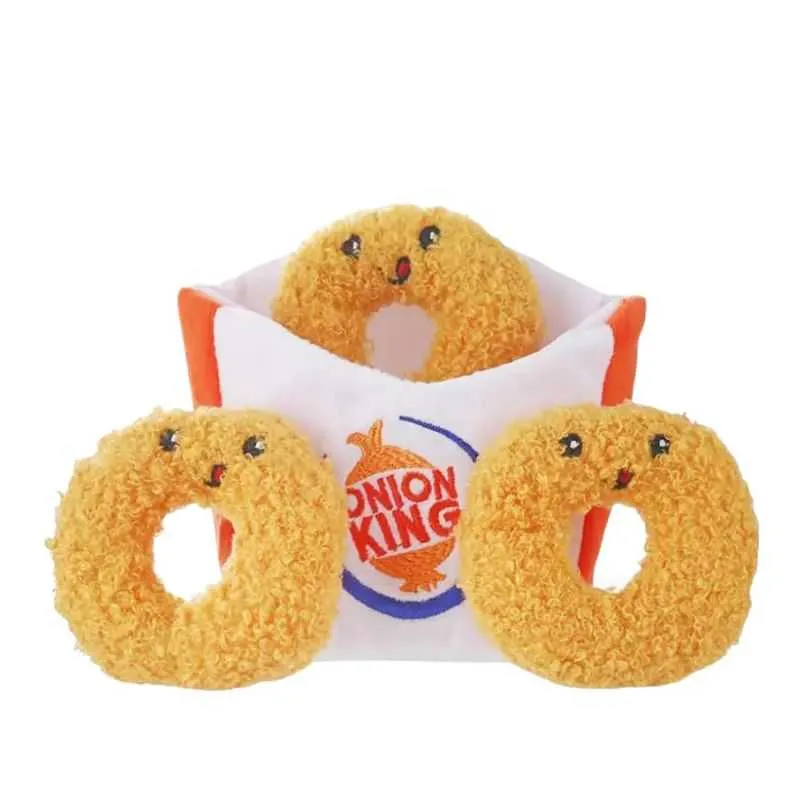 Onion Ring Dog Toy
