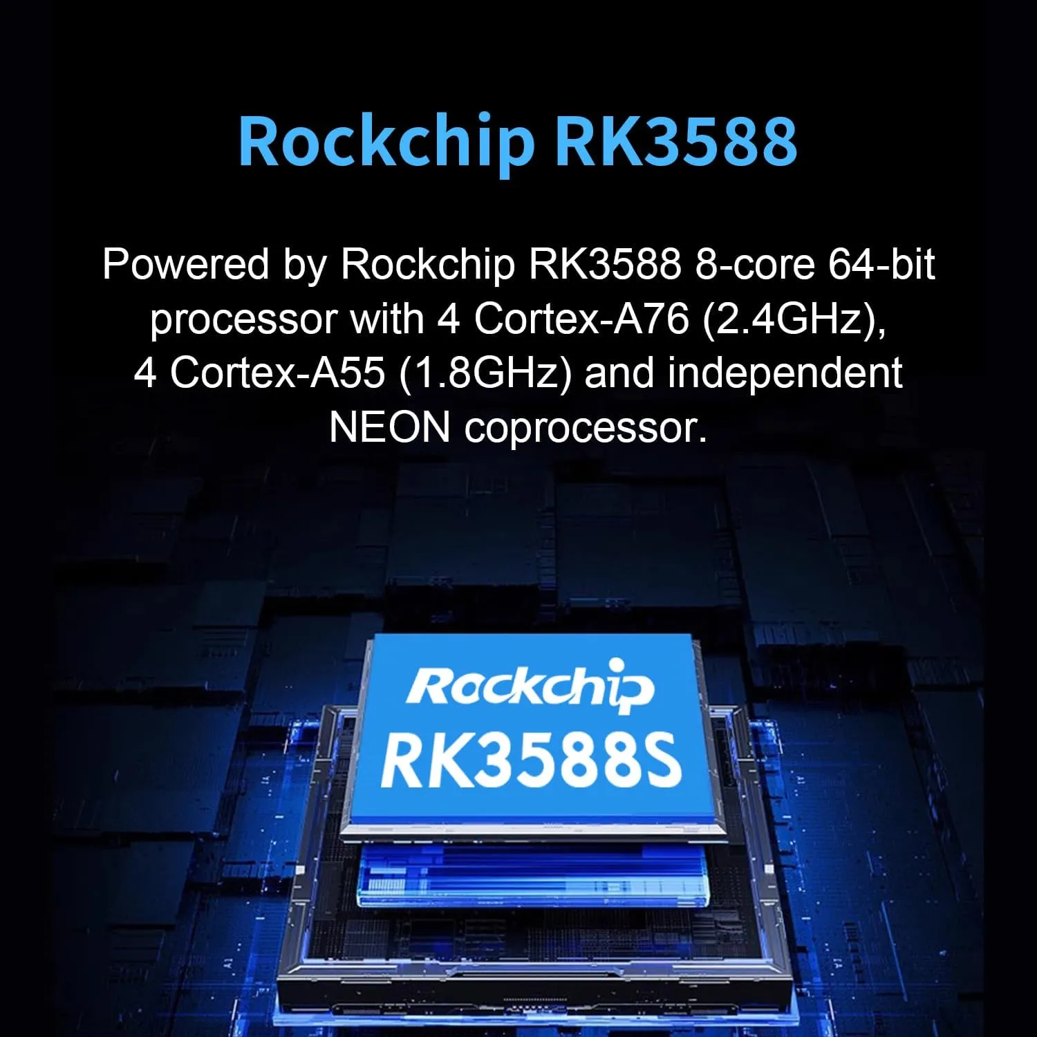 Orange Pi 5 Max 4GB/8GB/16GB LPDDR5 Rockchip RK3588 8-Core 64-Bit Single Board Computer with eMMC Socket, Wi-Fi 6E/Bluetooth 5.3/BLE, Run Linux/Ubuntu/Debian/Android (16GB)