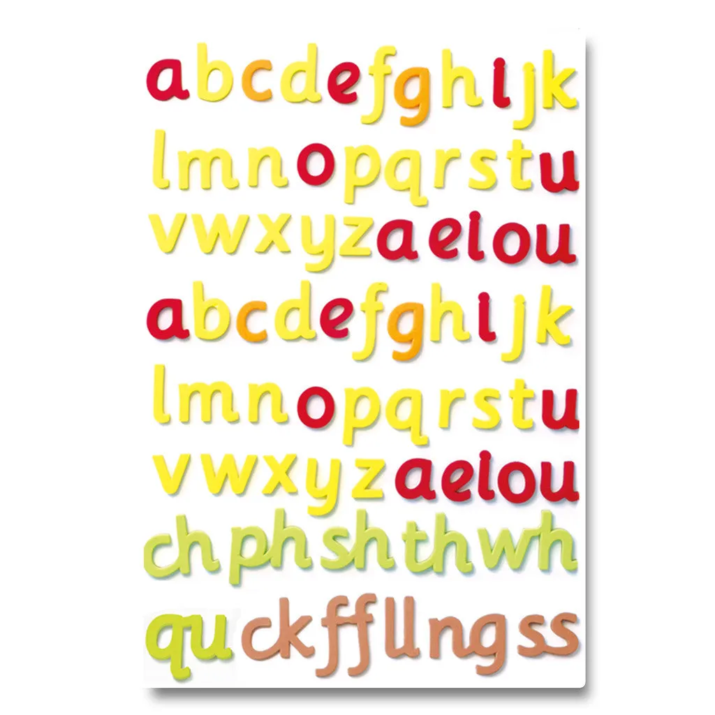 Pack of 5 Magnetic Letters Pack 1