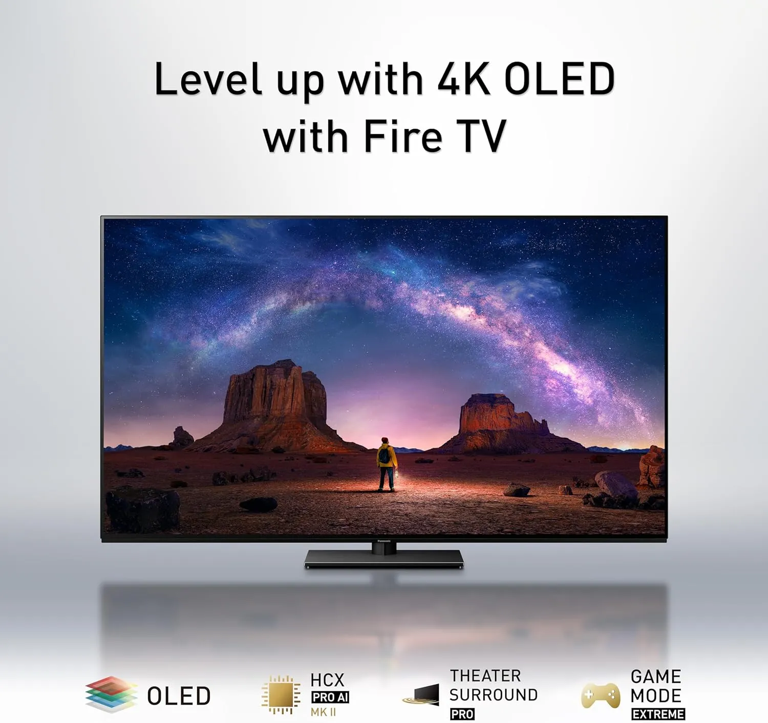 Panasonic Z85 Series (2024 Model) 65-inch OLED 4K Ultra HD Smart Fire TV, Dolby Vision IQ, HDR10  Adaptive, 120Hz Refresh Rate - 65Z85AP