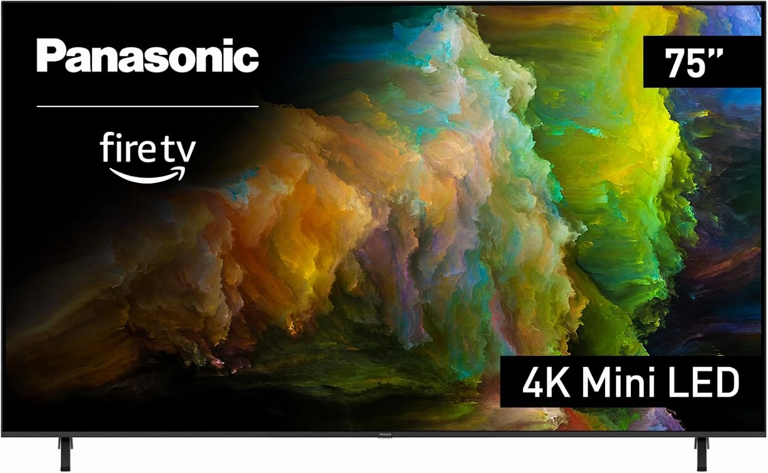 Panasonic W95 Series (2024 Model) 75-inch Mini LED 4K Ultra HD Smart Fire TV, Local Dimming, 144Hz Refresh Rate - 75W95AP