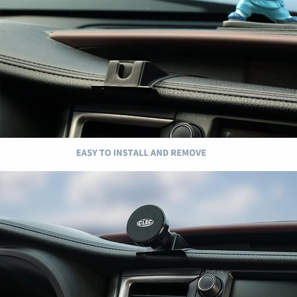 Phone Holder Magnetic Fit for Toyota Highlander 2015-2019,Phone Mount Magnet Fit for Toyota Dashboard Air Vent Cell Phone Car Mount for iPhone 4-6.7 Inch Phone, 360° Rotation Phone Stand