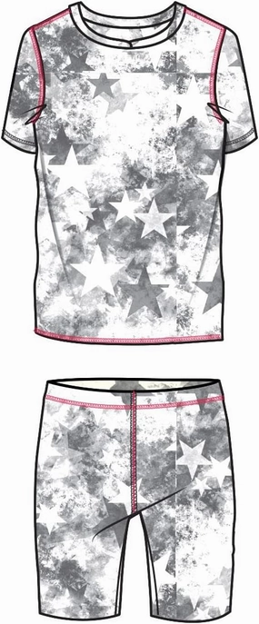 PJ Salvage Kids Baby Girls' Kids Set Bright Start & Brave Hearts Pajamas