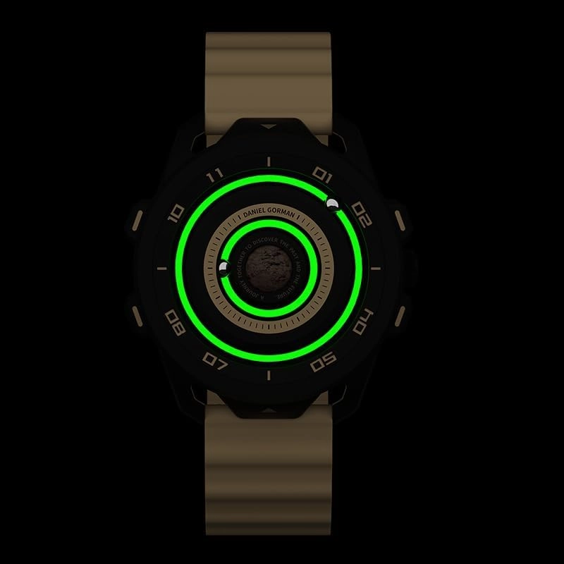 Planet Series Quartz Watches Magnetic Analog Iron Ball Watch Luminous Sport Wristwatch Men Waterproof Watches Business Casual Fashion Wrist Watch