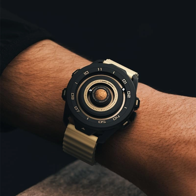 Planet Series Quartz Watches Magnetic Analog Iron Ball Watch Luminous Sport Wristwatch Men Waterproof Watches Business Casual Fashion Wrist Watch