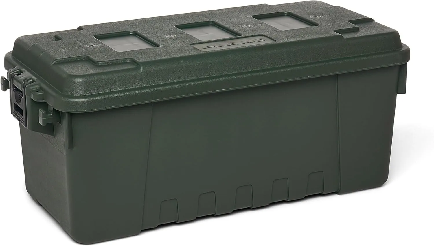 Plano Sportsman Trunk, OD Green, Medium, Lockable Storage Box, Airline Approved Sportsman Trunk, Hunting Gear and Ammunition Bin, Heavy-Duty Containers for Camping, 68-Quart