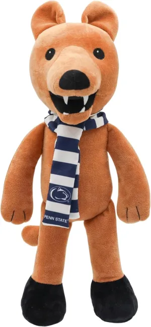 Plushible 14" Penn State University Nittany Lion Mascot Plush Figure - College Football Ragdoll - Sports Mascot Figure - Soft Plush Material - Surface Washable - All Ages - Rag Dolls Toddlers