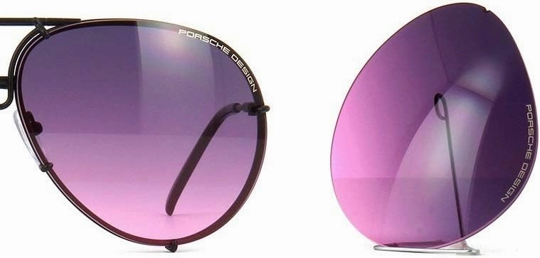 Porsche Design Original Lenses Set Only - For Model P8478-100% Authentic