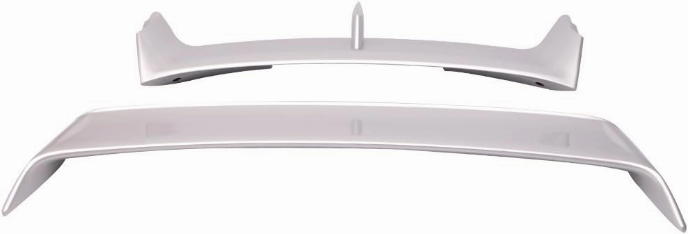 Pre-Painted Trunk Spoiler Compatible with 2009-2021 Nissan 370Z, Painted #K23 Liquid Platinum Metallic ABS Car Exterior Trunk Rear Wing Tail Roof Top Lid Available by IKON MOTORSPORTS