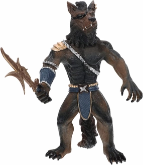 PRETYZOOM Craftsmanship Werewolf Model Wolf Statue Animal Figurine Werewolf Toys Decorative Ornament