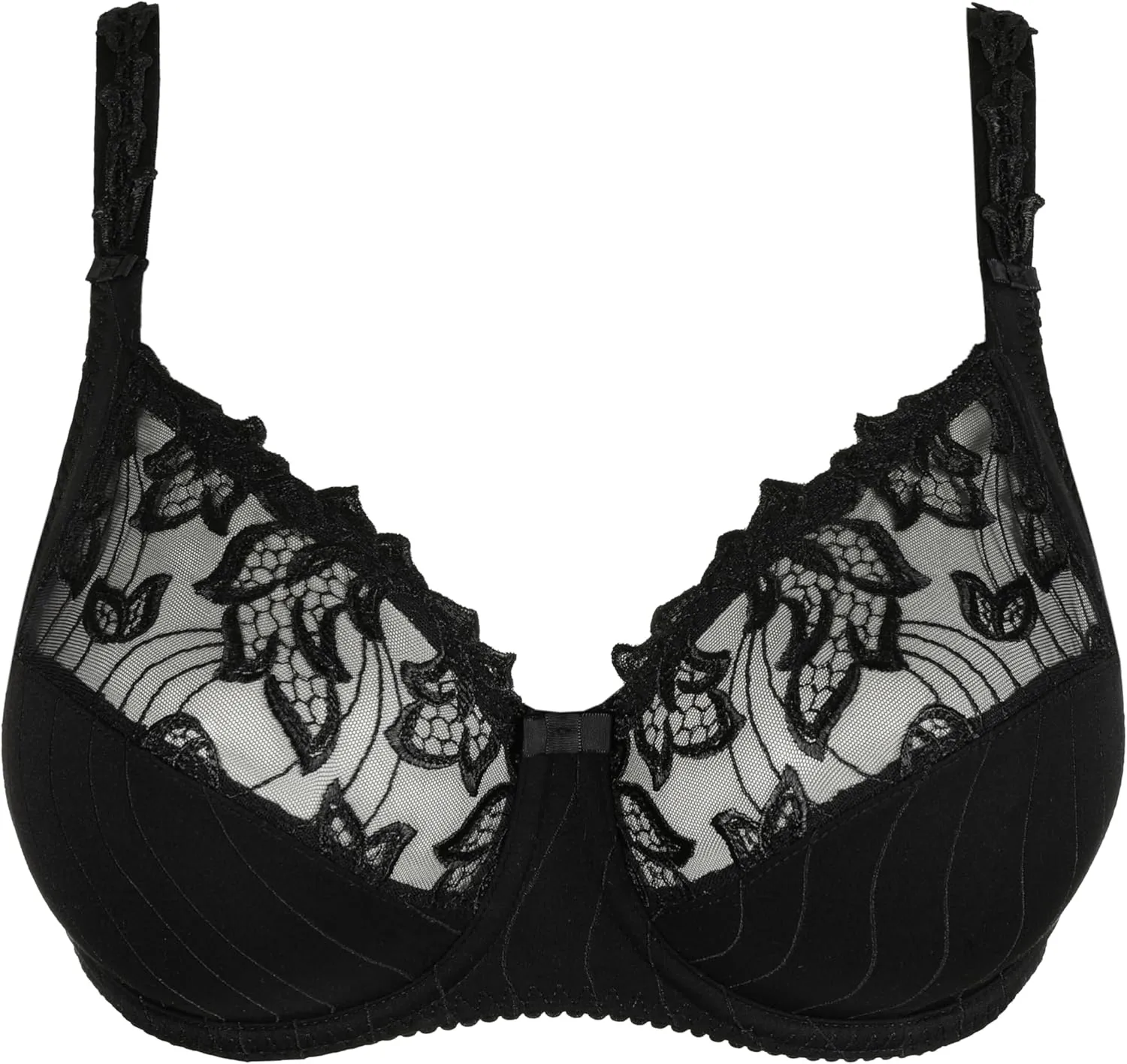 PrimaDonna Deauville Side Support Bra 42F, Black