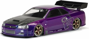 PROTOform 1/7 2002 Nissan Skyline GT-R R34 Clr Bdy Infrctn PRM158400 Car/Truck Bodies Wings & Decals