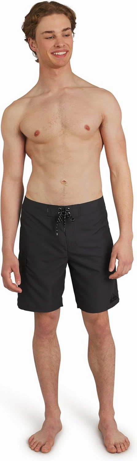Quiksilver Men's Swimwear Regular Fit Fixed Waist UPF 50 Quick Dry Board Shorts (32-40)