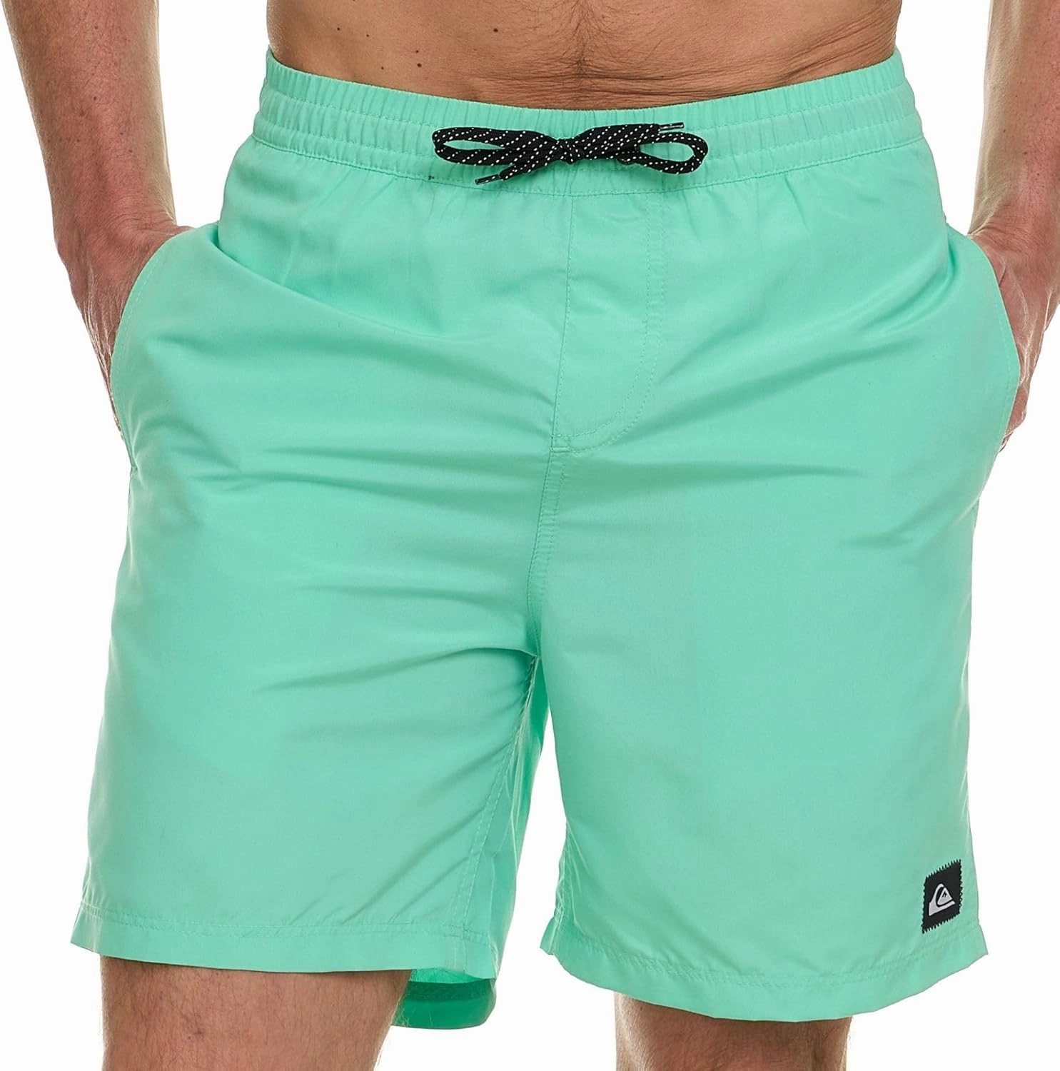 Quiksilver Swim Trunks for Men Big and Tall, Quick Dry Swim Board Shorts 10"