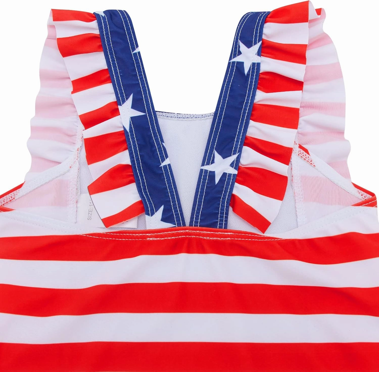 RAISEVERN Baby Girls Swimsuit Ruffles Bathing Suits Cute Beach Sport Swimming Backless Summer One Piece Swimwear 2-7 Years