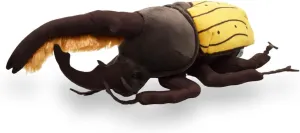 Realistic Dynastes Hercules Beetles Stuffed Animal Plush Toy, Lifelike Insect Animal Plushies, Simulation Animals Doll
