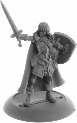 Reaper Dark Heaven Legends: Caerindra Female Human Paladin (04070)