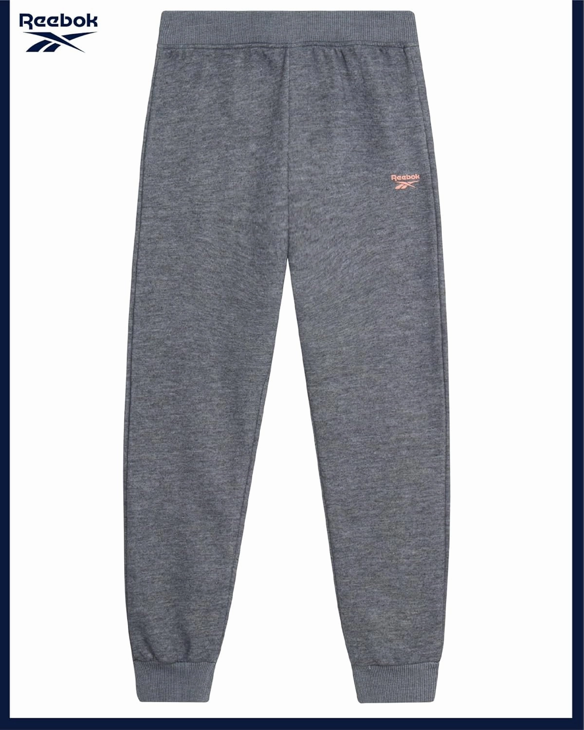 Reebok Girls' Jogger Set - 2 Piece Hoodie Sweatshirt and Sweatpants Sweatsuit (Size: 4-12)
